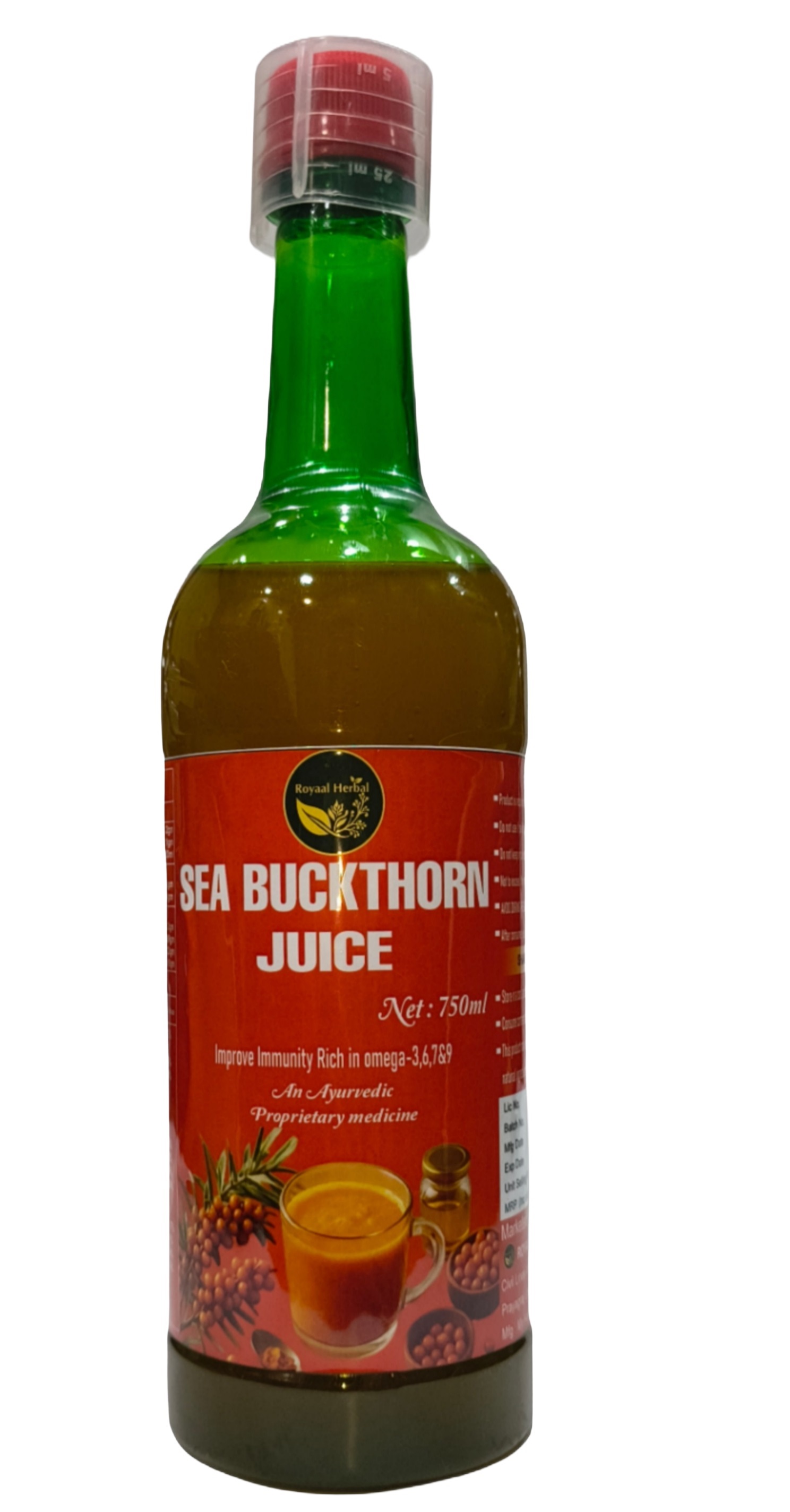 SEA BUCKTHORN JUICE  750 ML